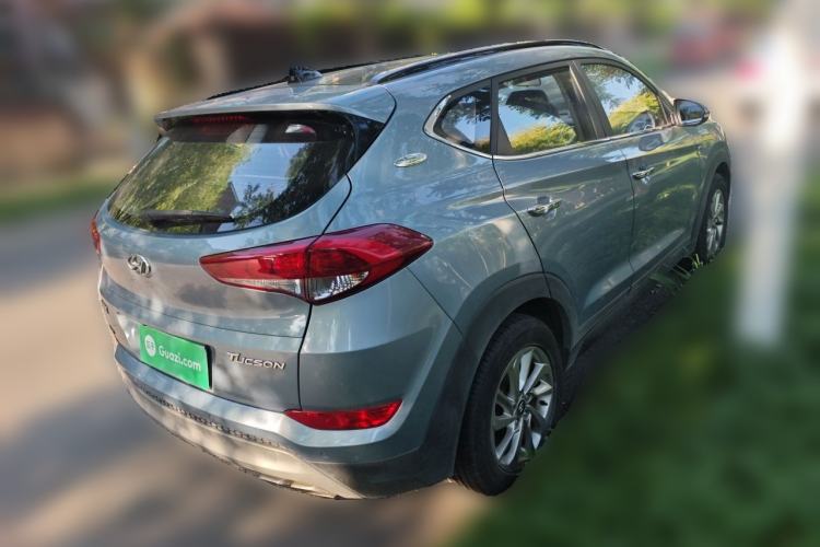Used Hyundai Tucson 2018 1.6T Dual-Clutch Two-Wheel Drive 15th Anniversary Special Edition Rear Right 45 Deg