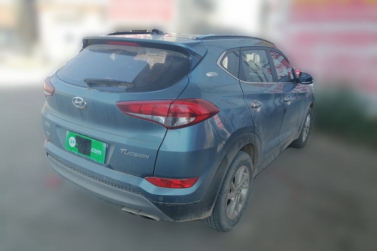 Used Hyundai Tucson 2018 1.6T Dual-Clutch Two-Wheel Drive 15th Anniversary Special Edition Rear Right 45 Deg