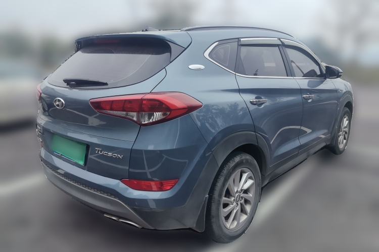Used Hyundai Tucson 2018 1.6T Dual-Clutch Two-Wheel Drive 15th Anniversary Special Edition Rear Right 45 Deg