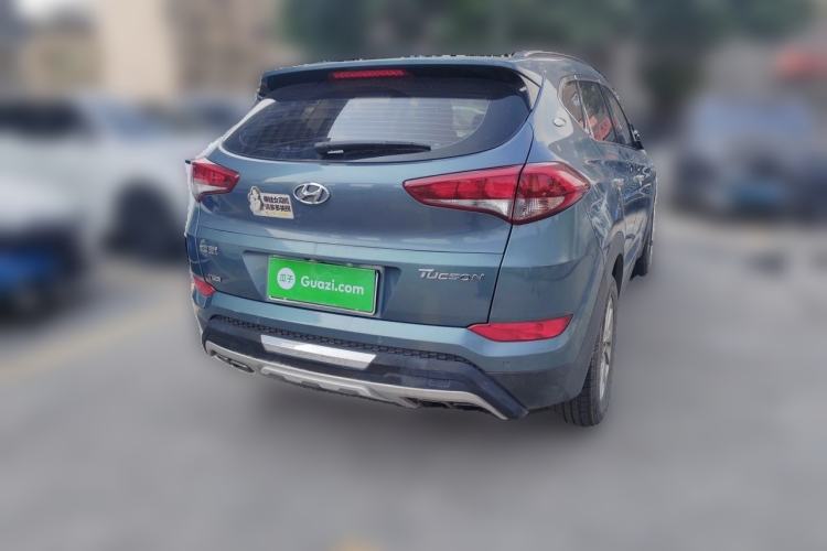 Used Hyundai Tucson 2018 1.6T Dual-Clutch Two-Wheel Drive 15th Anniversary Special Edition Rear Right 45 Deg