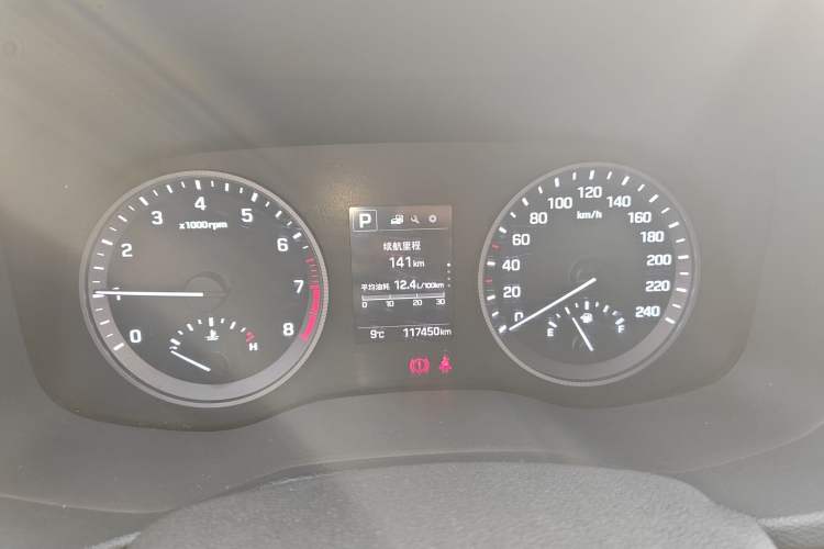 Used Hyundai Tucson 2018 1.6T Dual-Clutch Two-Wheel Drive 15th Anniversary Special Edition Instrument Cluster