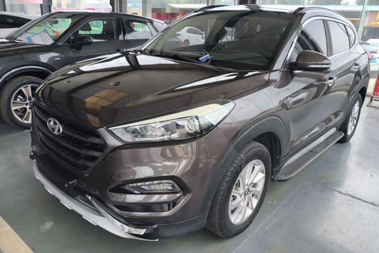 Used Hyundai Tucson 2018 1.6T Dual-Clutch Two-Wheel Drive 15th Anniversary Special Edition Guazi used car, China used car export, Used car for sale, Used cars, Cheapest cars for sale