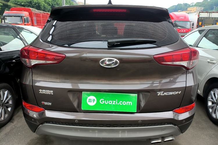 Used Hyundai Tucson 2018 1.6T Dual-Clutch Two-Wheel Drive 15th Anniversary Special Edition Rear