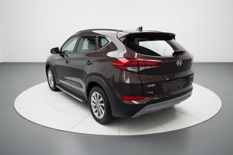 Used Hyundai Tucson 2018 1.6T Dual-Clutch Two-Wheel Drive 15th Anniversary Special Edition Rear Left 45 Deg