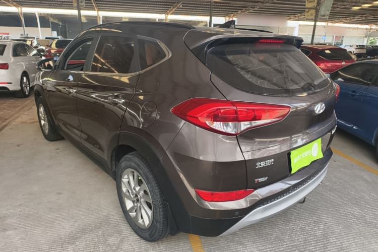 Used Hyundai Tucson 2018 1.6T Dual-Clutch Two-Wheel Drive 15th Anniversary Special Edition Rear Left 45 Deg