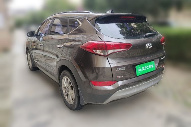 Used Hyundai Tucson 2018 1.6T Dual-Clutch Two-Wheel Drive 15th Anniversary Special Edition Rear Left 45 Deg