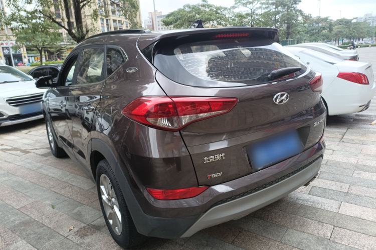 Used Hyundai Tucson 2018 1.6T Dual-Clutch Two-Wheel Drive 15th Anniversary Special Edition Rear Left 45 Deg