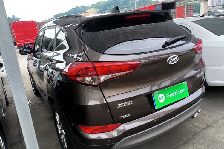 Used Hyundai Tucson 2018 1.6T Dual-Clutch Two-Wheel Drive 15th Anniversary Special Edition Rear Left 45 Deg