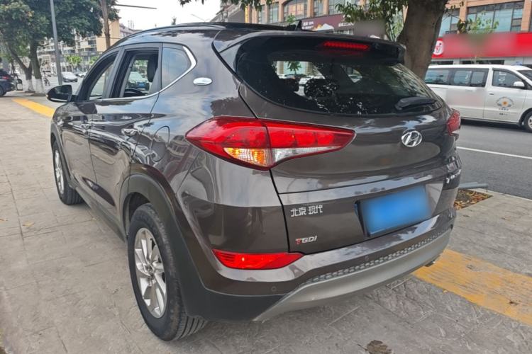 Used Hyundai Tucson 2018 1.6T Dual-Clutch Two-Wheel Drive 15th Anniversary Special Edition Rear Left 45 Deg