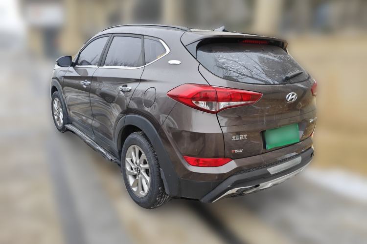 Used Hyundai Tucson 2018 1.6T Dual-Clutch Two-Wheel Drive 15th Anniversary Special Edition Rear Left 45 Deg