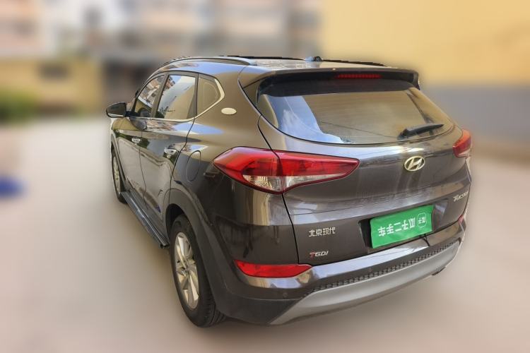 Used Hyundai Tucson 2018 1.6T Dual-Clutch Two-Wheel Drive 15th Anniversary Special Edition Rear Left 45 Deg