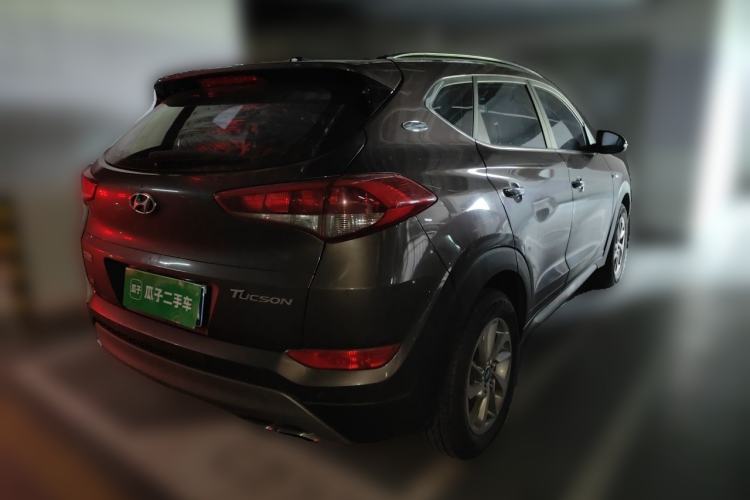 Used Hyundai Tucson 2018 1.6T Dual-Clutch Two-Wheel Drive 15th Anniversary Special Edition Rear Right 45 Deg
