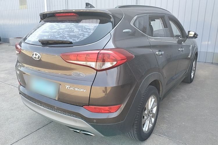 Used Hyundai Tucson 2018 1.6T Dual-Clutch Two-Wheel Drive 15th Anniversary Special Edition Rear Right 45 Deg