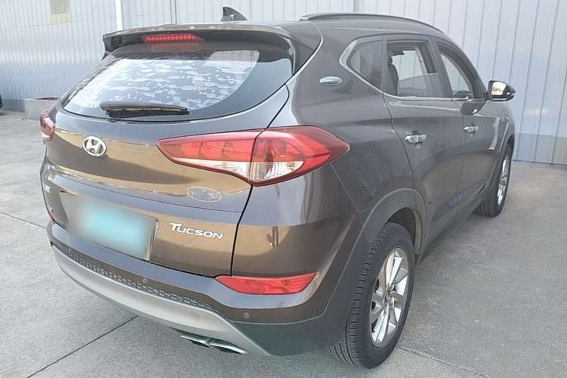 Used Hyundai Tucson 2018 1.6T Dual-Clutch Two-Wheel Drive 15th Anniversary Special Edition Rear Right 45 Deg