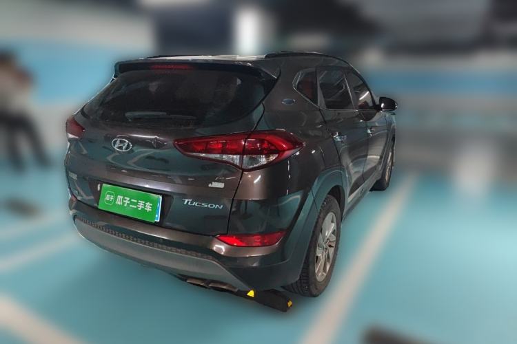 Used Hyundai Tucson 2018 1.6T Dual-Clutch Two-Wheel Drive 15th Anniversary Special Edition Rear Right 45 Deg