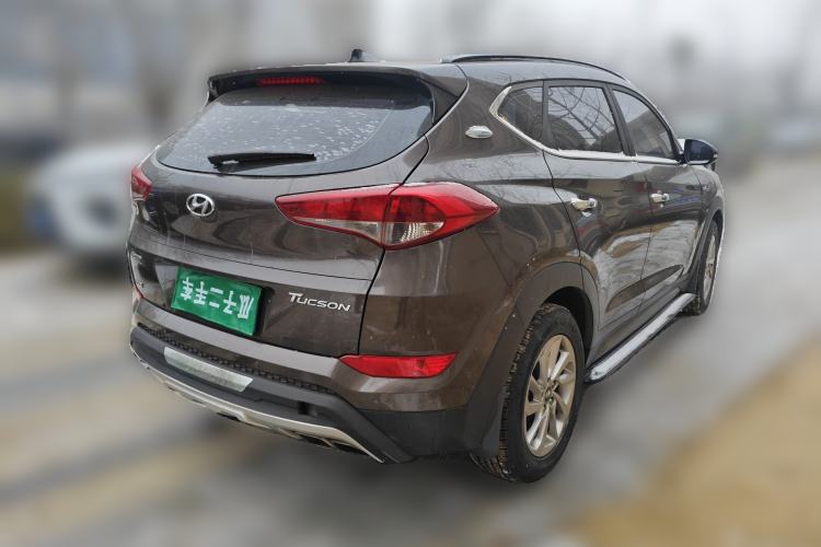 Used Hyundai Tucson 2018 1.6T Dual-Clutch Two-Wheel Drive 15th Anniversary Special Edition Rear Right 45 Deg