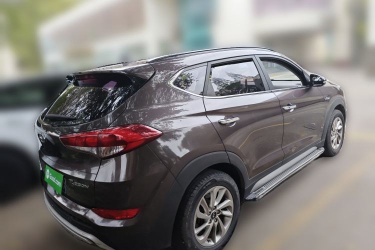 Used Hyundai Tucson 2018 1.6T Dual-Clutch Two-Wheel Drive 15th Anniversary Special Edition Rear Right 45 Deg