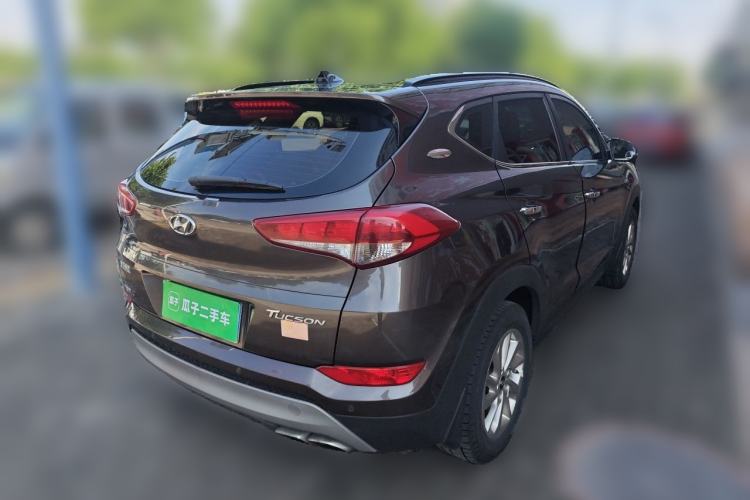 Used Hyundai Tucson 2018 1.6T Dual-Clutch Two-Wheel Drive 15th Anniversary Special Edition Rear Right 45 Deg