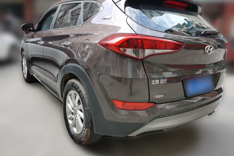 Used Hyundai Tucson 2018 1.6T Dual-Clutch Two-Wheel Drive 15th Anniversary Special Edition Rear Left 45 Deg