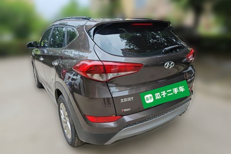 Used Hyundai Tucson 2018 1.6T Dual-Clutch Two-Wheel Drive 15th Anniversary Special Edition Rear Left 45 Deg