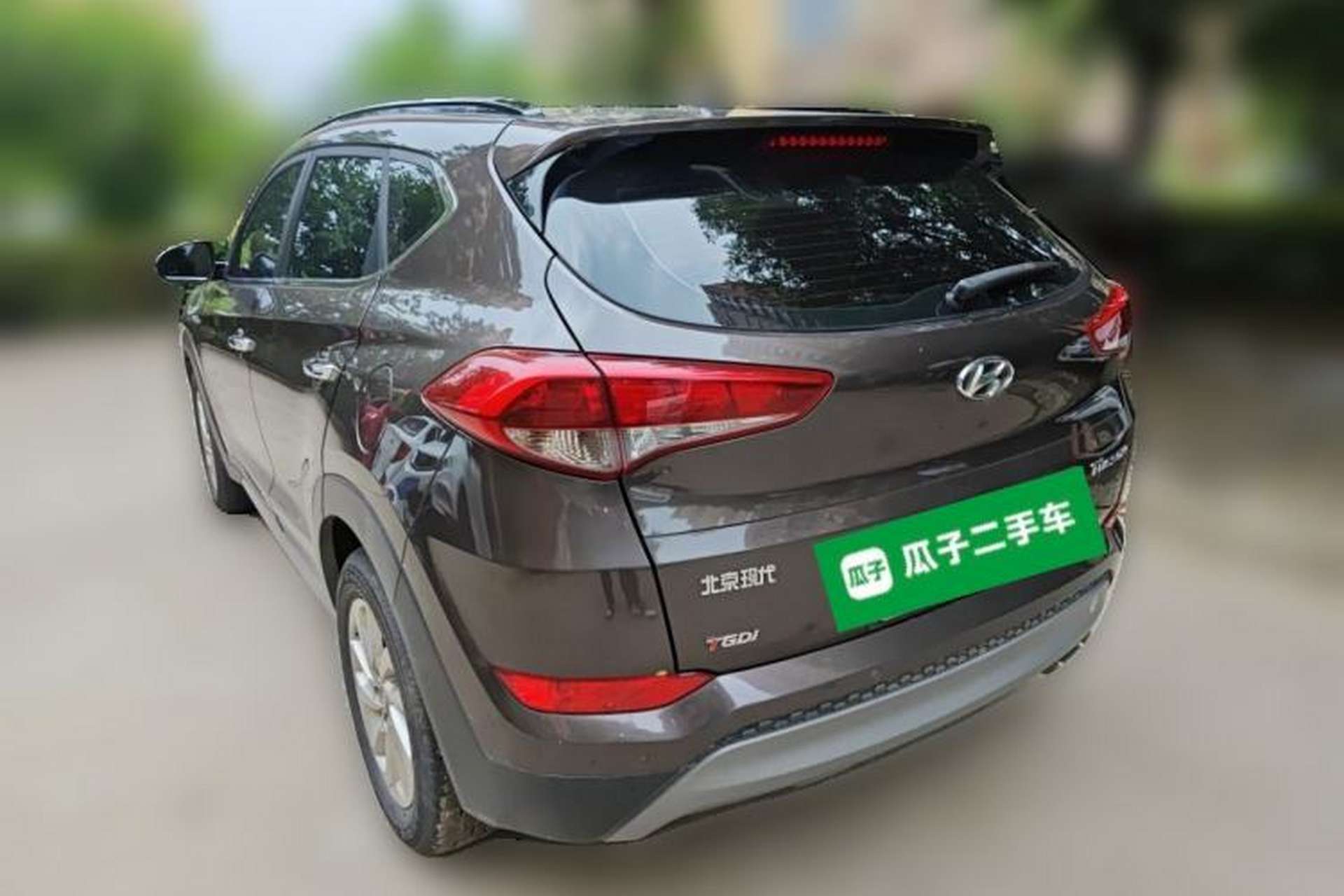 Used Hyundai Tucson 2018 1.6T Dual-Clutch Two-Wheel Drive 15th Anniversary Special Edition Rear Left 45 Deg