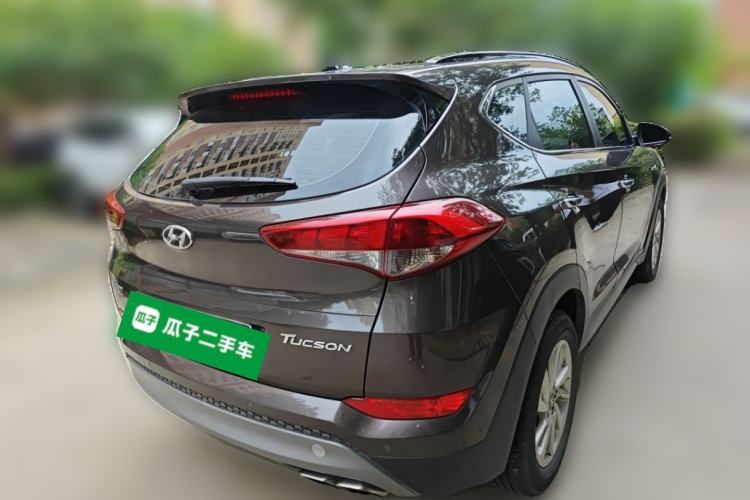 Used Hyundai Tucson 2018 1.6T Dual-Clutch Two-Wheel Drive 15th Anniversary Special Edition Rear Right 45 Deg