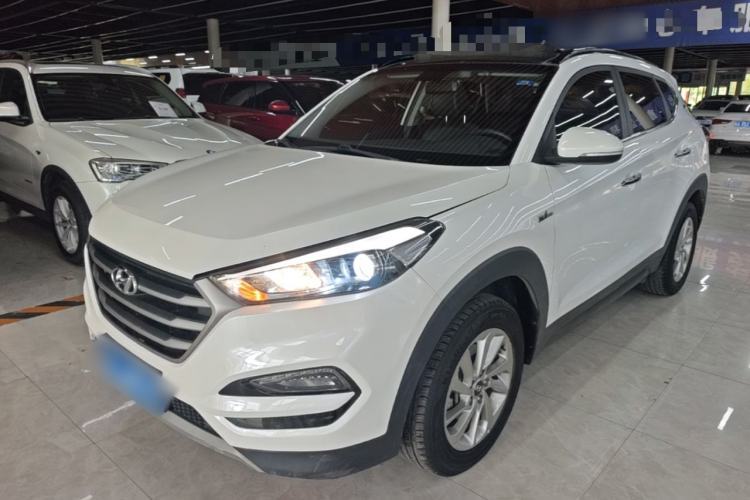 Used Hyundai Tucson 2018 1.6T Dual-Clutch Two-Wheel Drive 15th Anniversary Special Edition Guazi used car, China used car export, Used car for sale, Used cars, Cheapest cars for sale