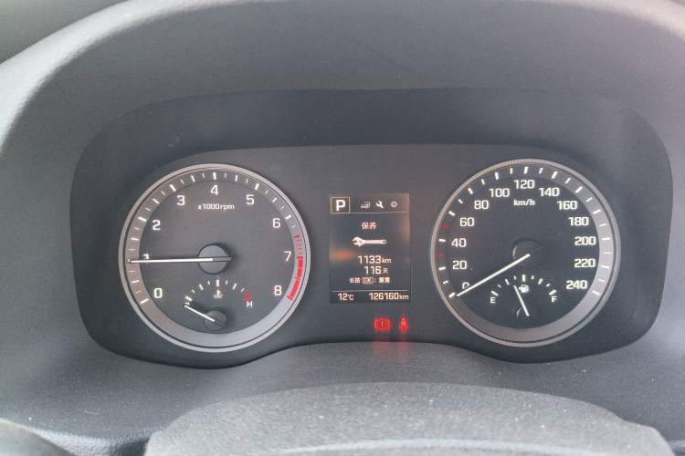 Used Hyundai Tucson 2018 1.6T Dual-Clutch Two-Wheel Drive 15th Anniversary Special Edition Instrument Cluster