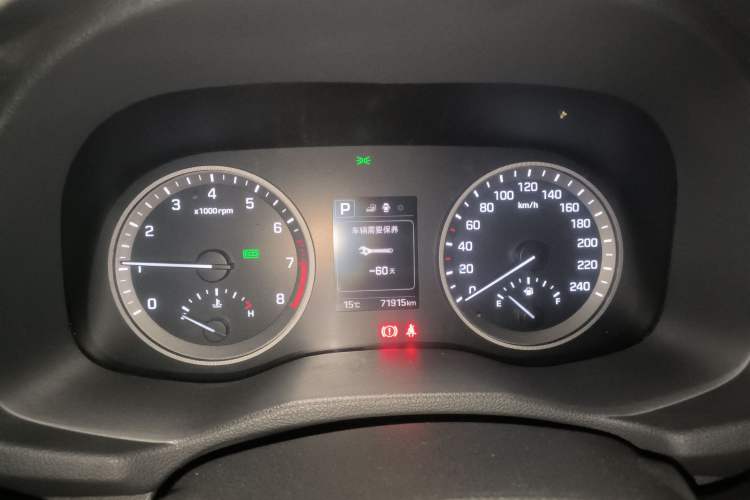 Used Hyundai Tucson 2018 1.6T Dual-Clutch Two-Wheel Drive 15th Anniversary Special Edition Instrument Cluster