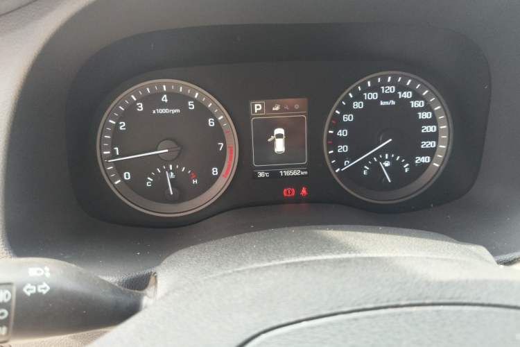 Used Hyundai Tucson 2018 1.6T Dual-Clutch Two-Wheel Drive 15th Anniversary Special Edition Instrument Cluster