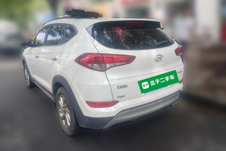 Used Hyundai Tucson 2018 1.6T Dual-Clutch Two-Wheel Drive 15th Anniversary Special Edition Rear Left 45 Deg
