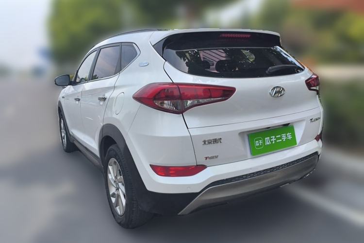 Used Hyundai Tucson 2018 1.6T Dual-Clutch Two-Wheel Drive 15th Anniversary Special Edition Rear Left 45 Deg