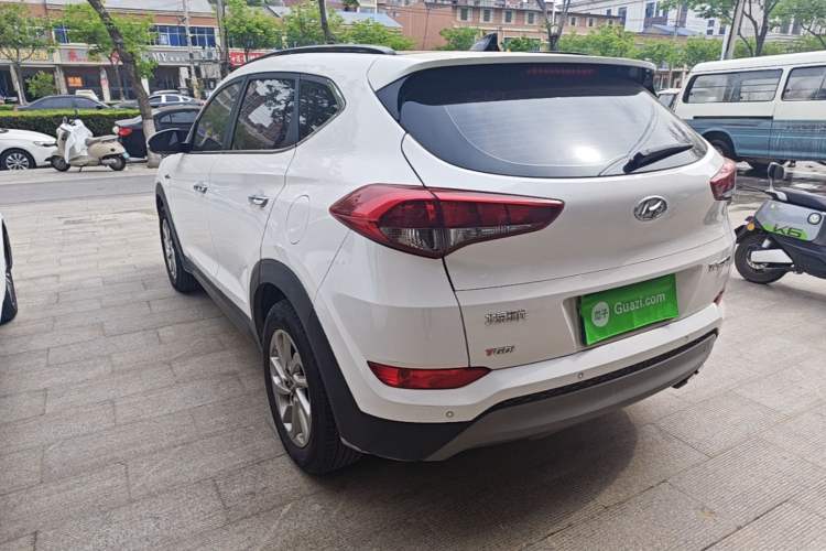Used Hyundai Tucson 2018 1.6T Dual-Clutch Two-Wheel Drive 15th Anniversary Special Edition Rear Left 45 Deg