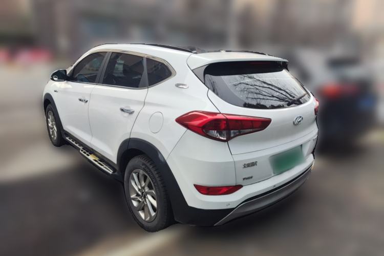 Used Hyundai Tucson 2018 1.6T Dual-Clutch Two-Wheel Drive 15th Anniversary Special Edition Rear Left 45 Deg
