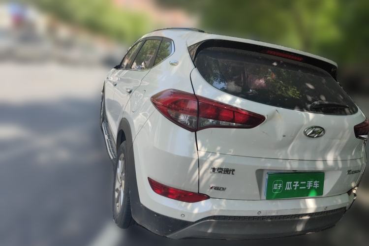 Used Hyundai Tucson 2018 1.6T Dual-Clutch Two-Wheel Drive 15th Anniversary Special Edition Rear Left 45 Deg
