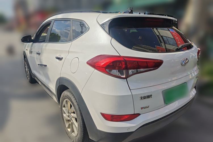 Used Hyundai Tucson 2018 1.6T Dual-Clutch Two-Wheel Drive 15th Anniversary Special Edition Rear Left 45 Deg