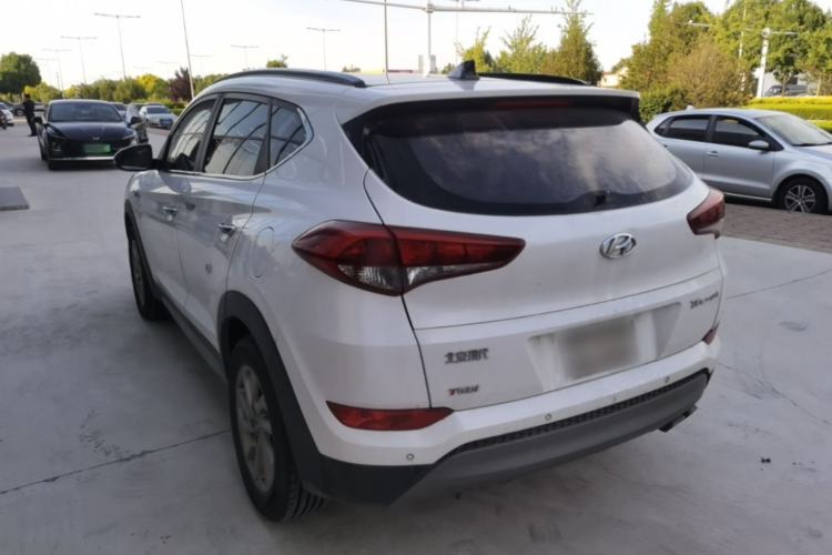 Used Hyundai Tucson 2018 1.6T Dual-Clutch Two-Wheel Drive 15th Anniversary Special Edition Rear Left 45 Deg