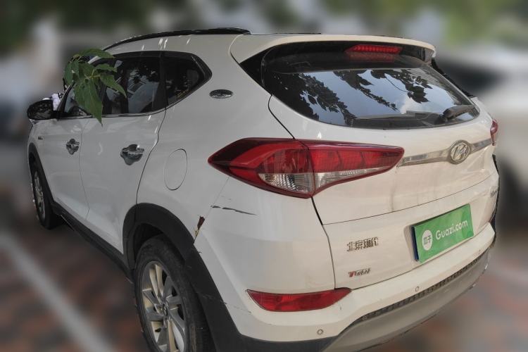 Used Hyundai Tucson 2018 1.6T Dual-Clutch Two-Wheel Drive 15th Anniversary Special Edition Rear Left 45 Deg