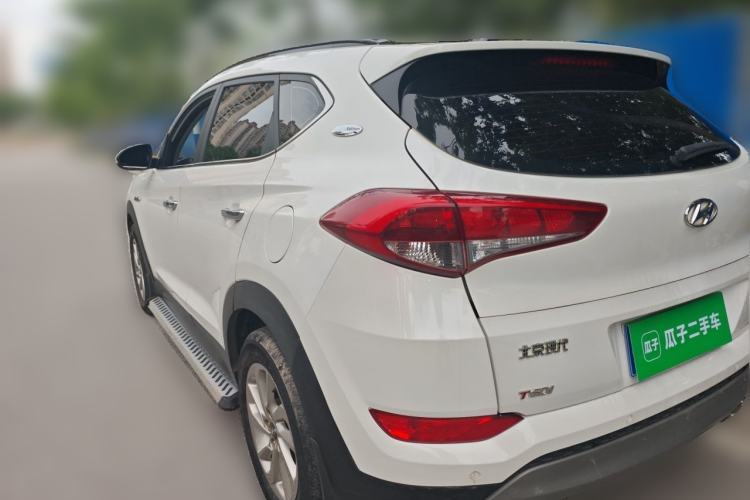 Used Hyundai Tucson 2018 1.6T Dual-Clutch Two-Wheel Drive 15th Anniversary Special Edition Rear Left 45 Deg