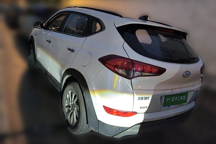 Used Hyundai Tucson 2018 1.6T Dual-Clutch Two-Wheel Drive 15th Anniversary Special Edition Rear Left 45 Deg