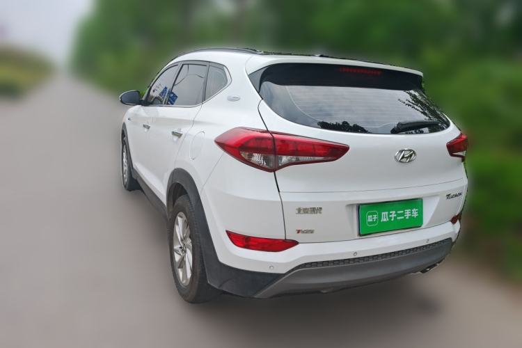 Used Hyundai Tucson 2018 1.6T Dual-Clutch Two-Wheel Drive 15th Anniversary Special Edition Rear Left 45 Deg