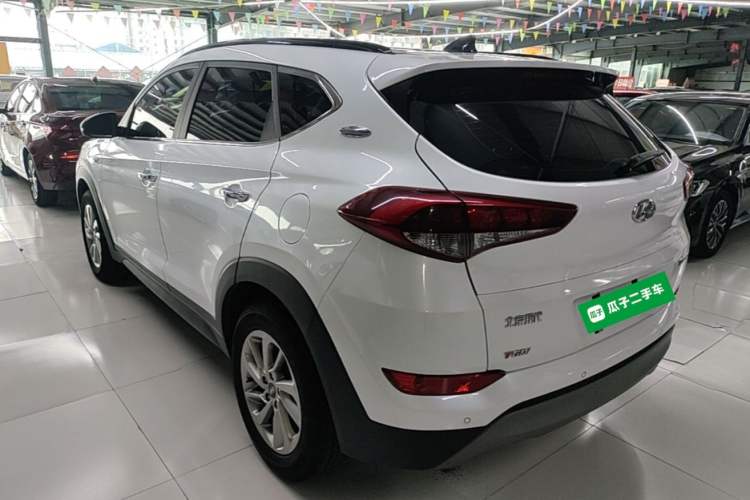 Used Hyundai Tucson 2018 1.6T Dual-Clutch Two-Wheel Drive 15th Anniversary Special Edition Rear Left 45 Deg