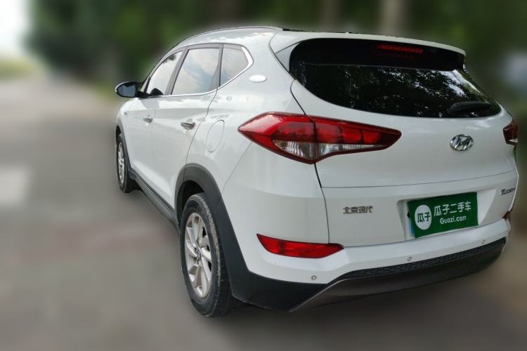 Used Hyundai Tucson 2018 1.6T Dual-Clutch Two-Wheel Drive 15th Anniversary Special Edition Rear Left 45 Deg