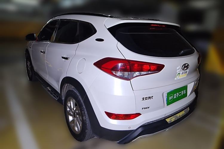 Used Hyundai Tucson 2018 1.6T Dual-Clutch Two-Wheel Drive 15th Anniversary Special Edition Rear Left 45 Deg