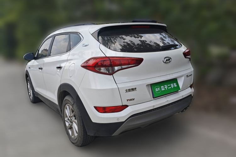 Used Hyundai Tucson 2018 1.6T Dual-Clutch Two-Wheel Drive 15th Anniversary Special Edition Rear Left 45 Deg