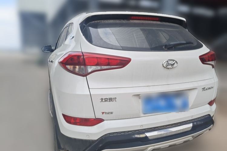Used Hyundai Tucson 2018 1.6T Dual-Clutch Two-Wheel Drive 15th Anniversary Special Edition Rear Left 45 Deg