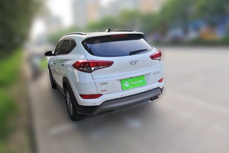 Used Hyundai Tucson 2018 1.6T Dual-Clutch Two-Wheel Drive 15th Anniversary Special Edition Rear Left 45 Deg
