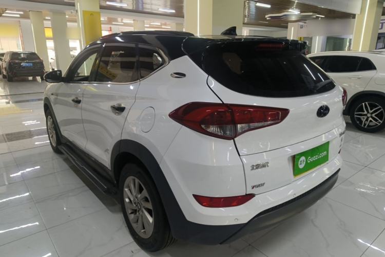 Used Hyundai Tucson 2018 1.6T Dual-Clutch Two-Wheel Drive 15th Anniversary Special Edition Rear Left 45 Deg