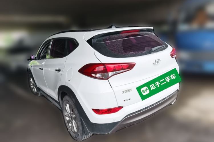 Used Hyundai Tucson 2018 1.6T Dual-Clutch Two-Wheel Drive 15th Anniversary Special Edition Rear Left 45 Deg