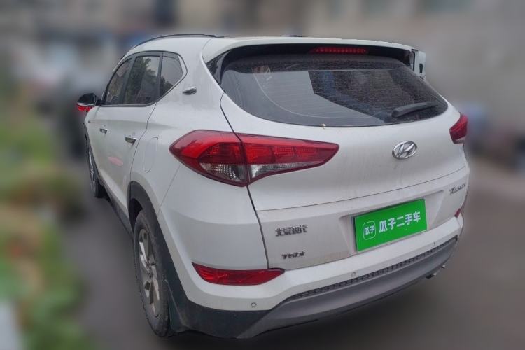 Used Hyundai Tucson 2018 1.6T Dual-Clutch Two-Wheel Drive 15th Anniversary Special Edition Rear Left 45 Deg